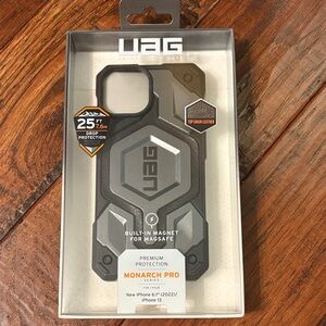 Ag Adriano Goldschmied Monarch Pro iPhone 13 Case - Gray and Black